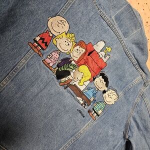 Peanuts Blue Denim Jean Jacket